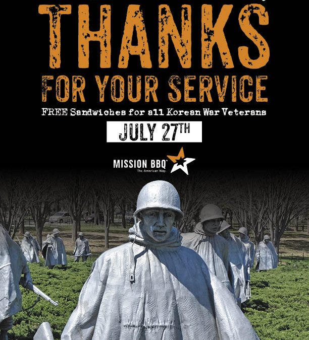Mission BBQ to Honor Korean War Vets