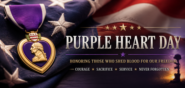 Purple Heart Day on August 7, 2026